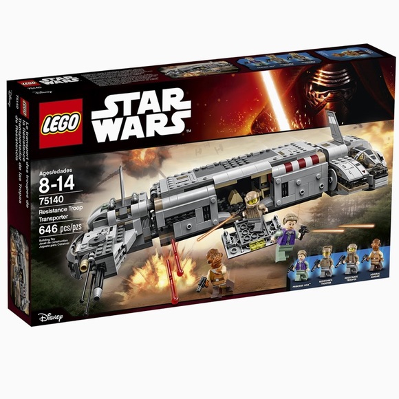 Lego 75140 Star Wars Resistance Troop Transporter - New in Box - Never Opened - Picture 3 of 6